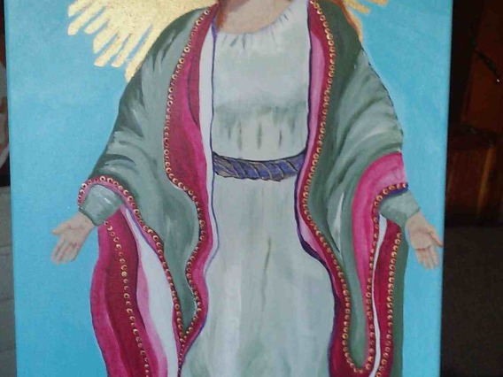 Guadalupe painting
