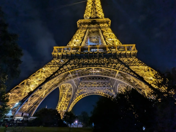 Paris at night