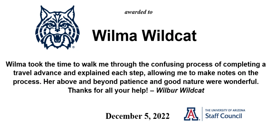 wildcat spirit sample