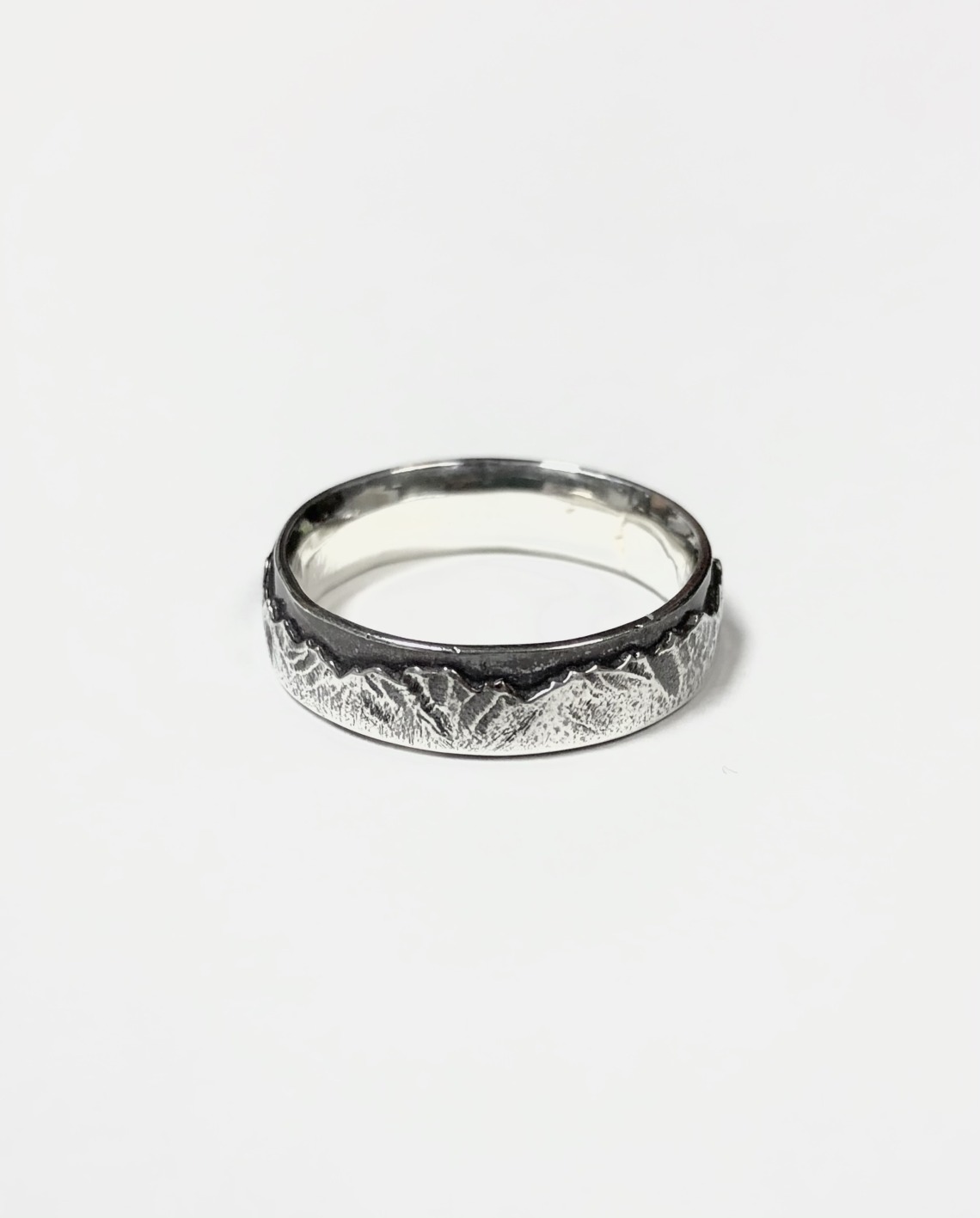 Santa Catalinas: a hand-forged sterling silver ring