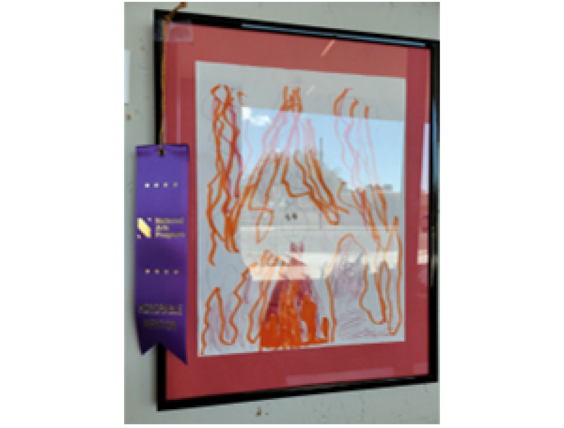 Honorable Mention_ _Fire Kitty_ by Jacquelyn Escamilla, Family of Lopez-Escamilla, UITS.jpg