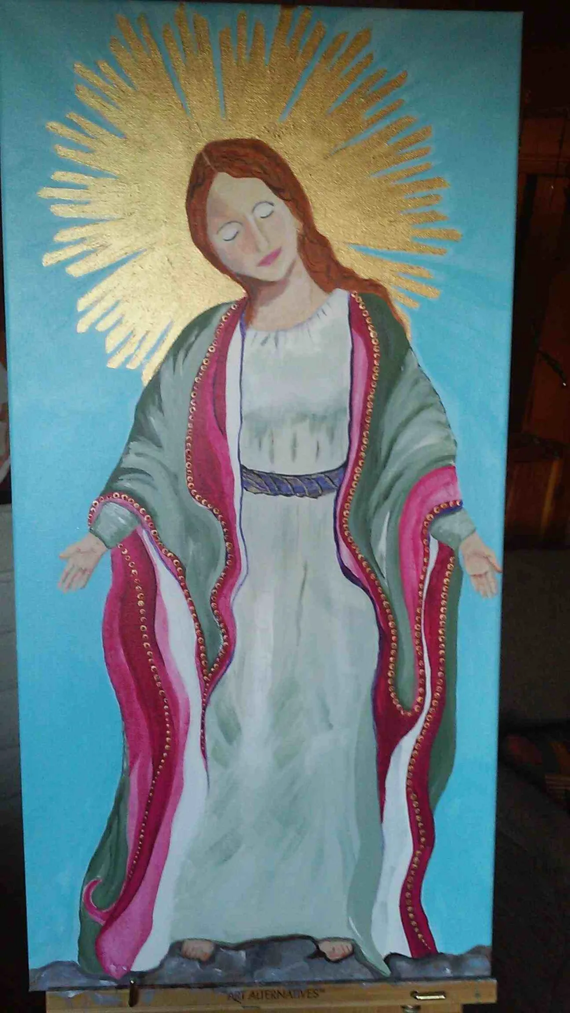 Guadalupe painting