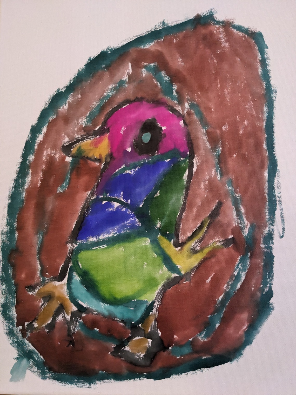 Bird painting