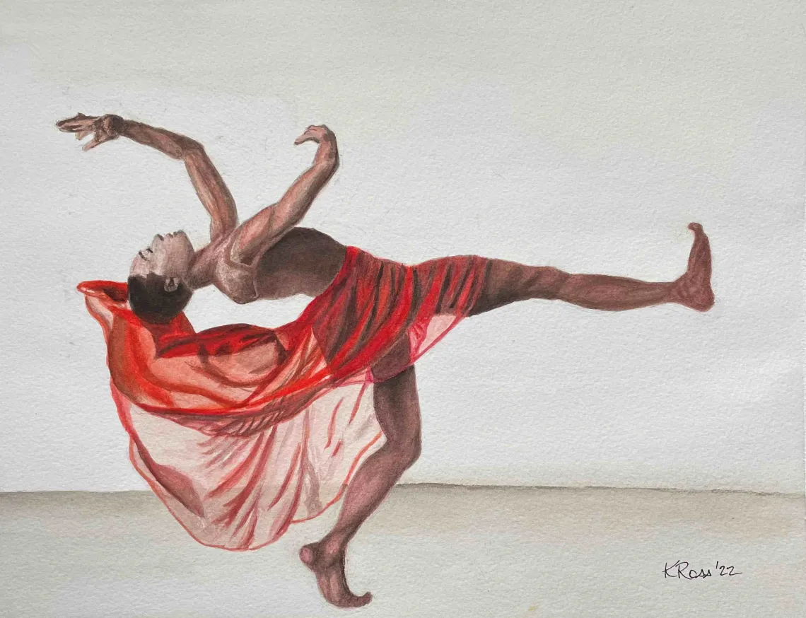 dancer drawing