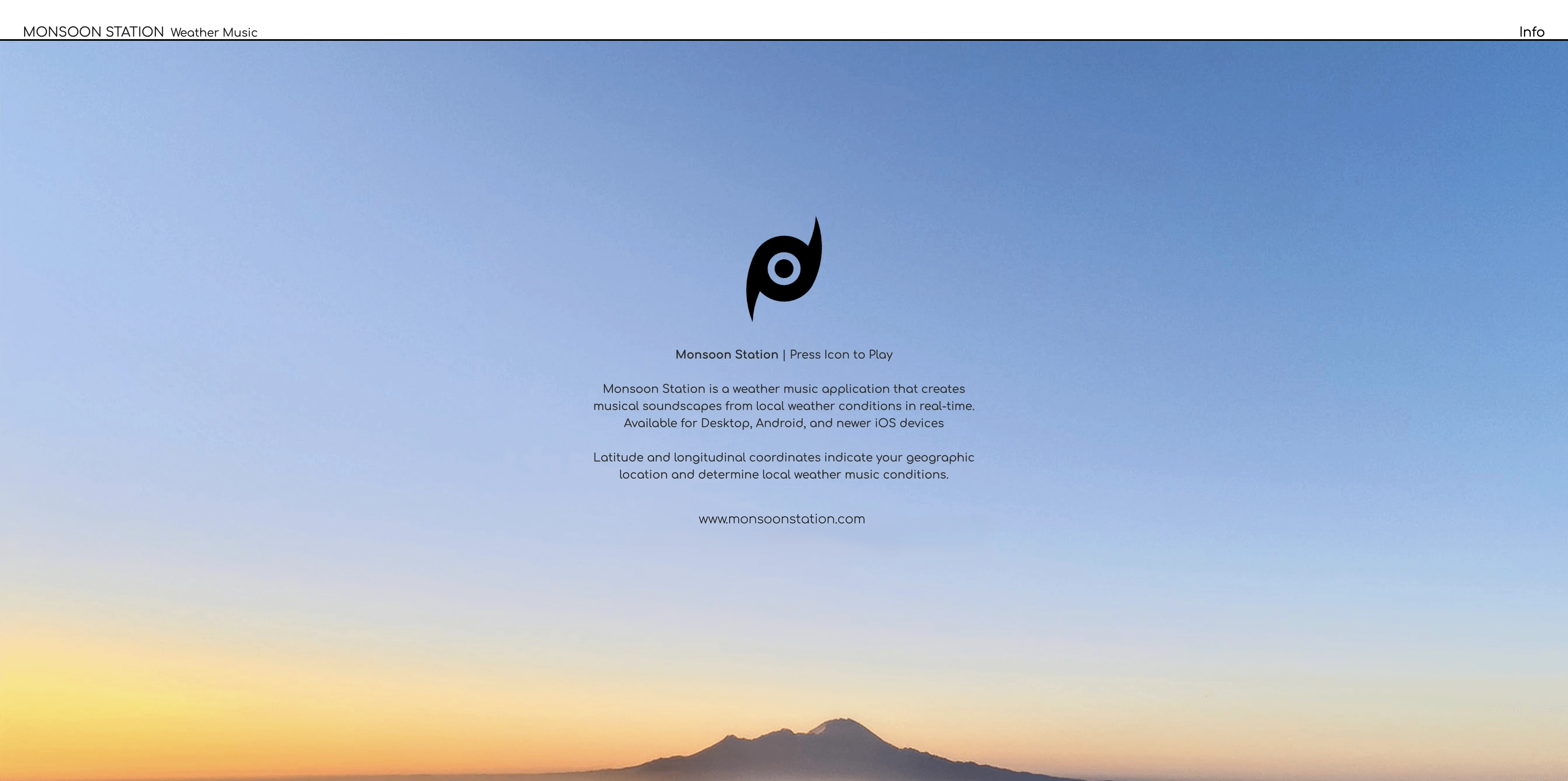 Monsoon Station Weather Music (www.monsoonstation.com)