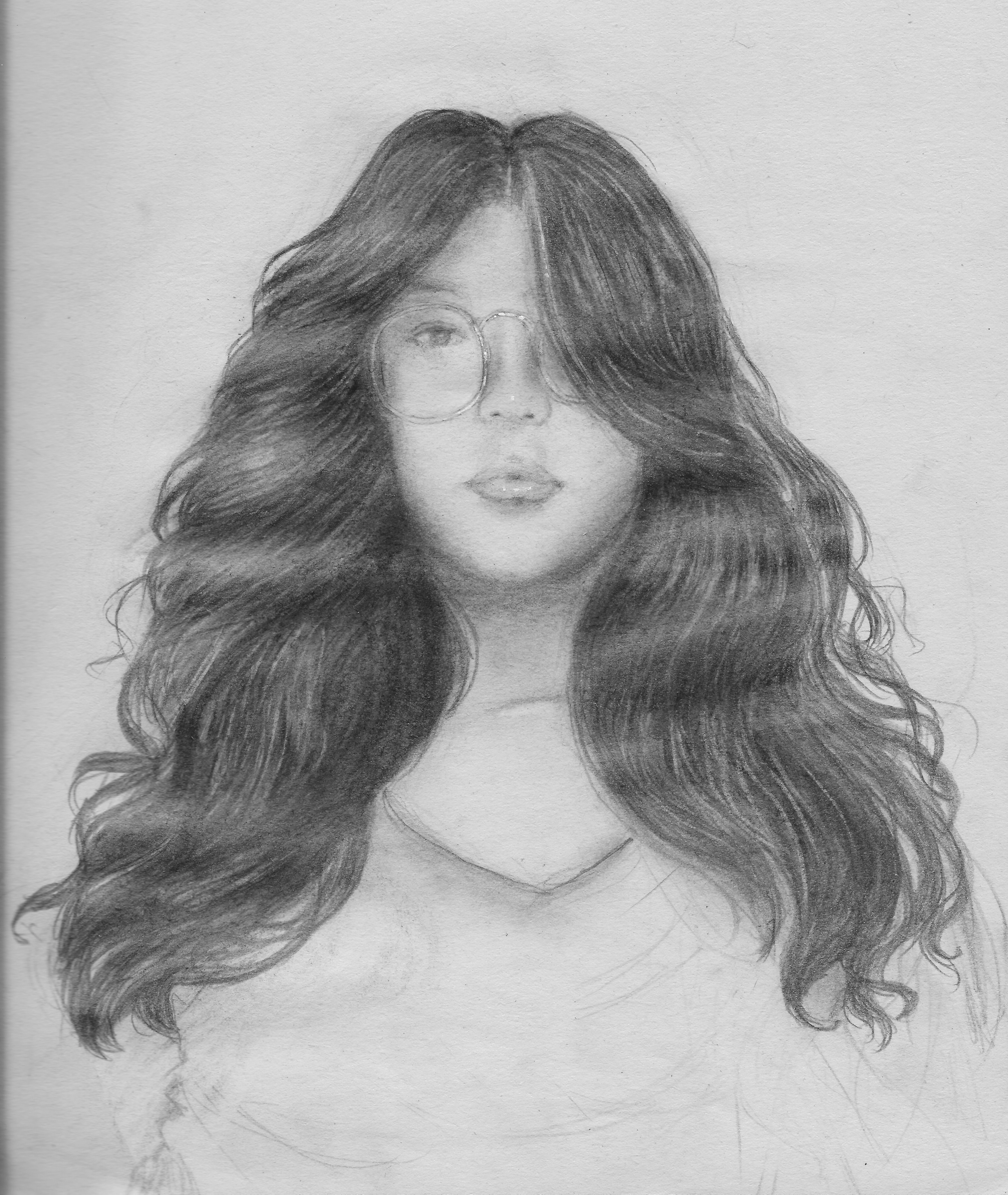 Thoughtful Self Portrait