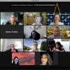 Zoom meeting with award winner Dawn Hunziker and colleagues